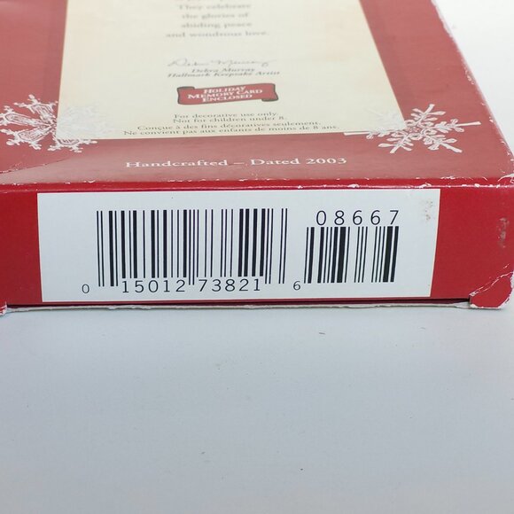 2003 Hallmark Keepsake Ornament Glory Shining Down BNIP Christmas Ornament Angel - Picture 4 of 5